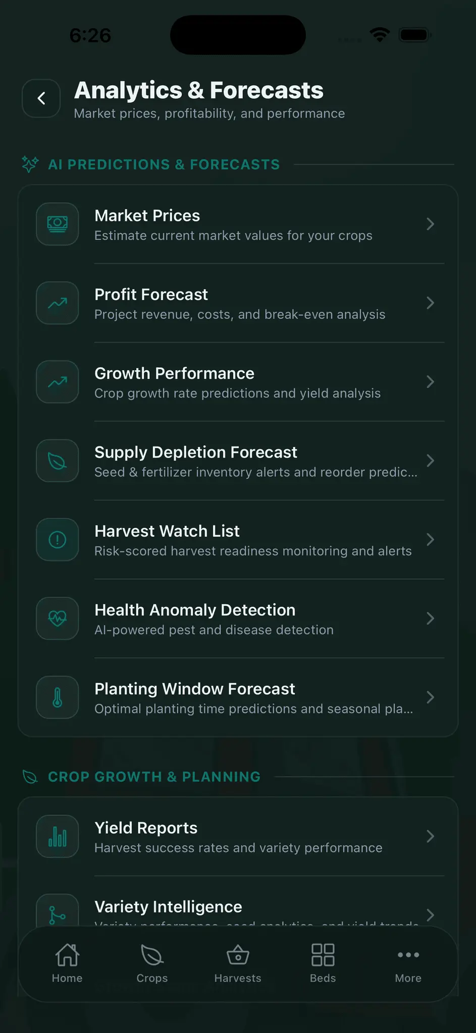 Screenshot 2 of CropsBook
