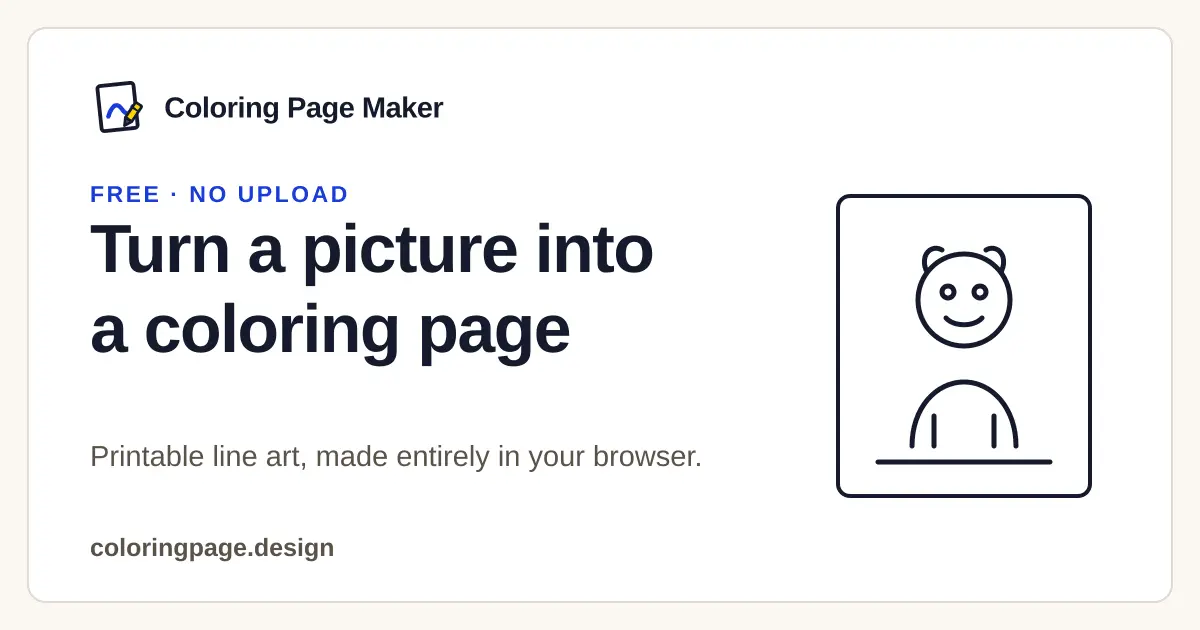 Screenshot 1 of Coloring Page Maker