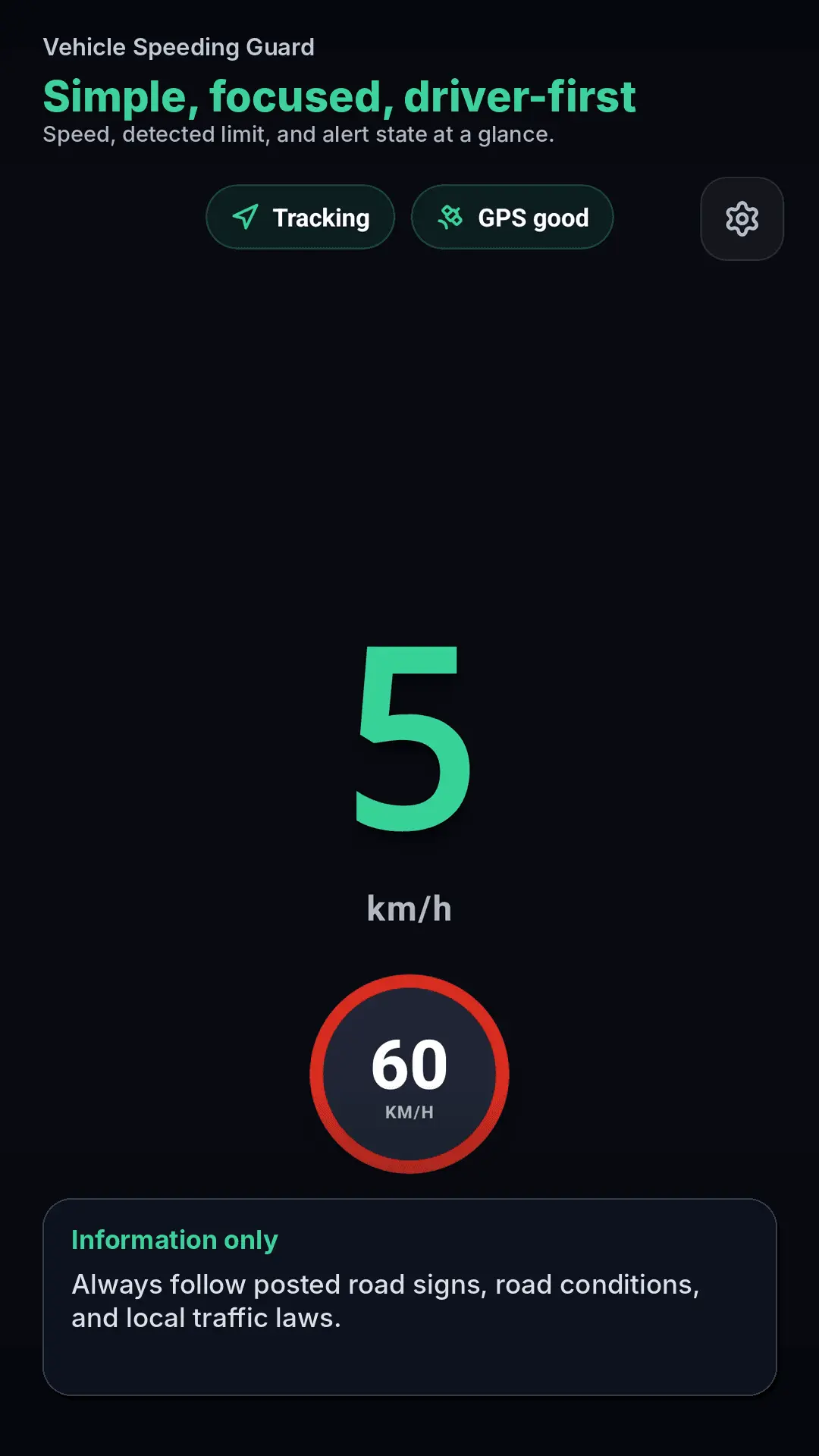 Screenshot 7 of Vehicle Speeding Guard