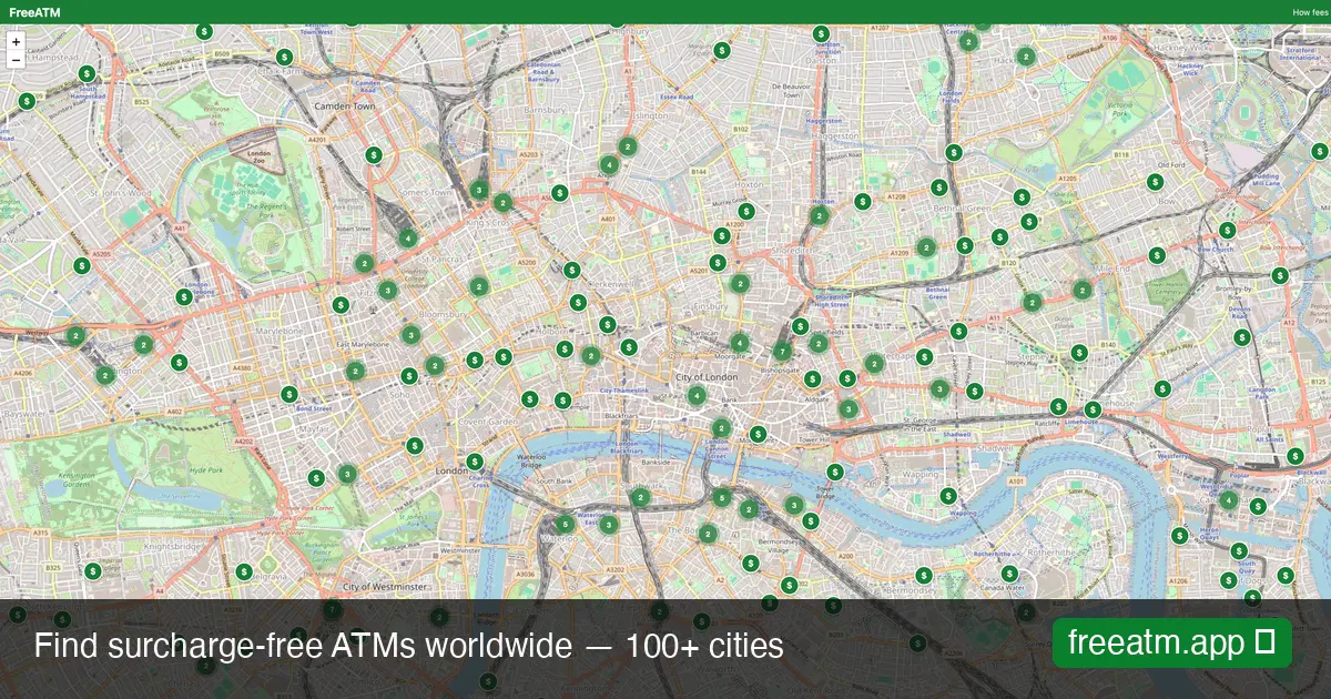 Screenshot 1 of FreeATM