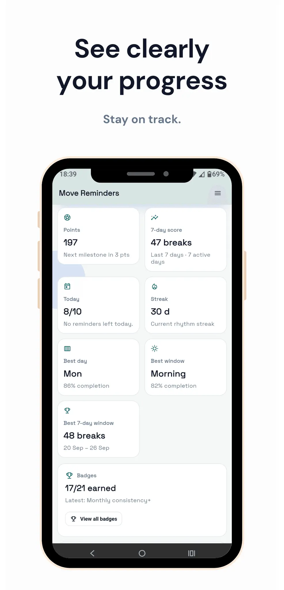 Screenshot 6 of Move Reminders