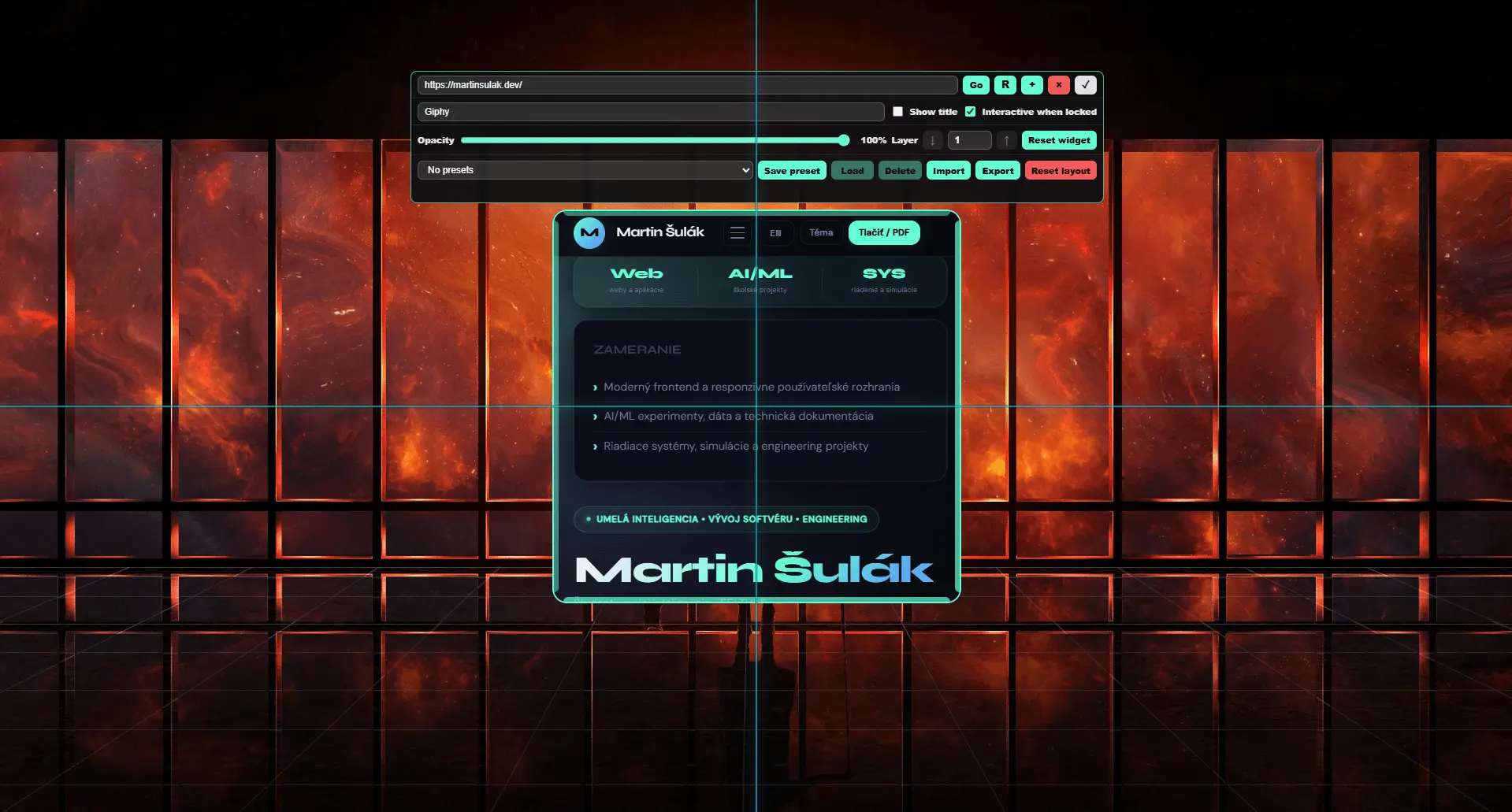 Screenshot 5 of Desktop Web Widget