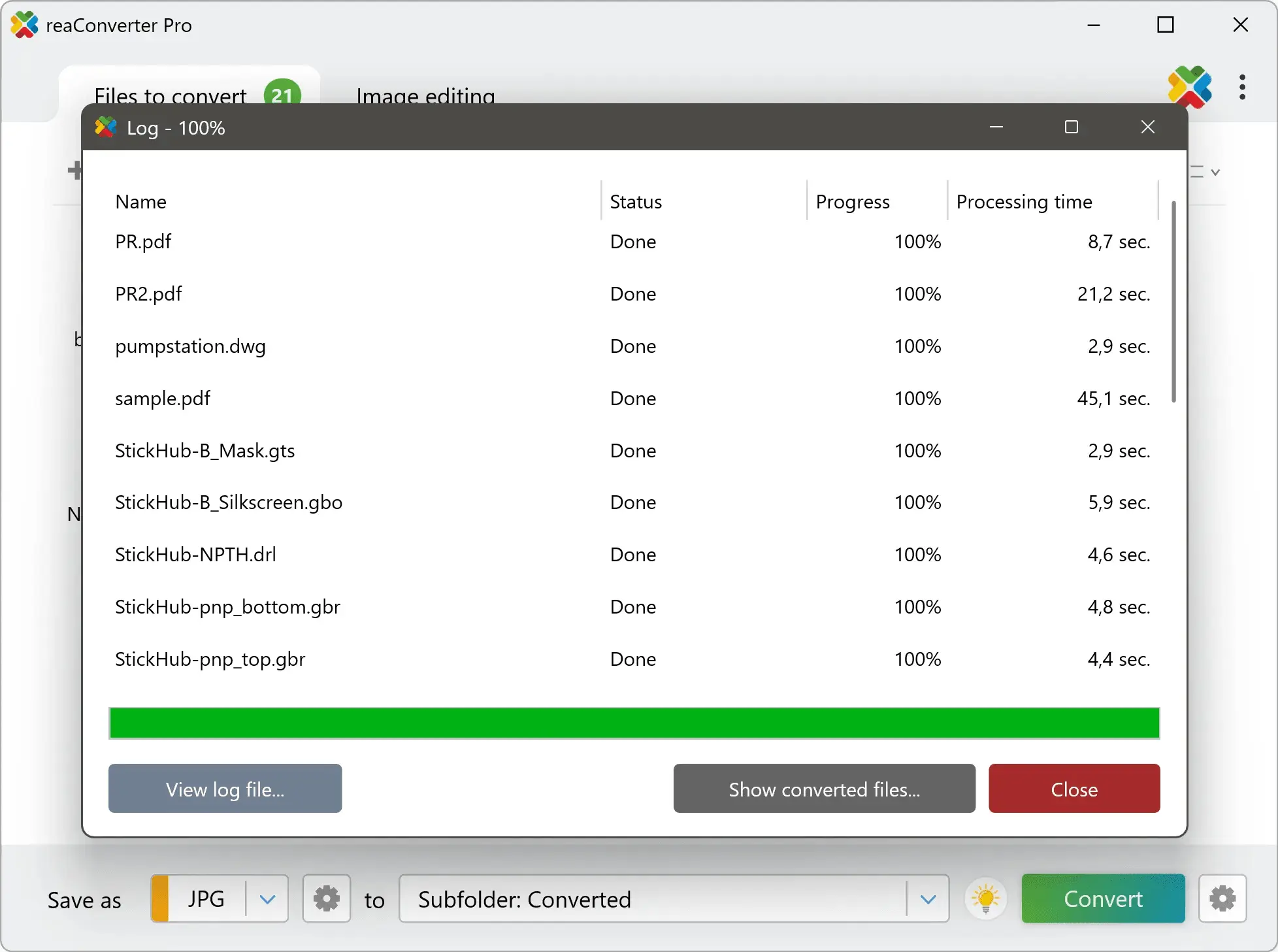 Screenshot 3 of reaConverter
