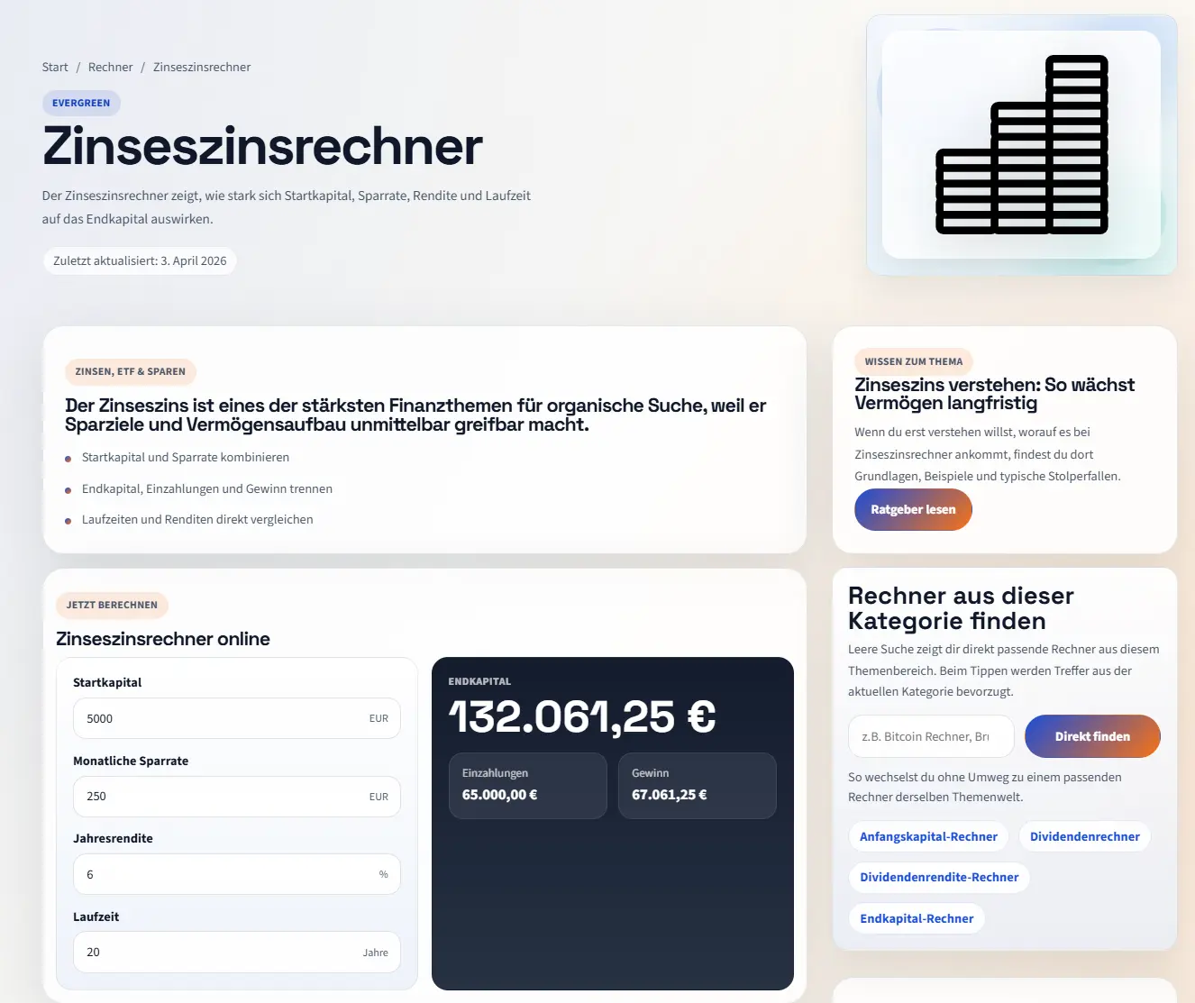 Screenshot 2 of Dailyrechner.de