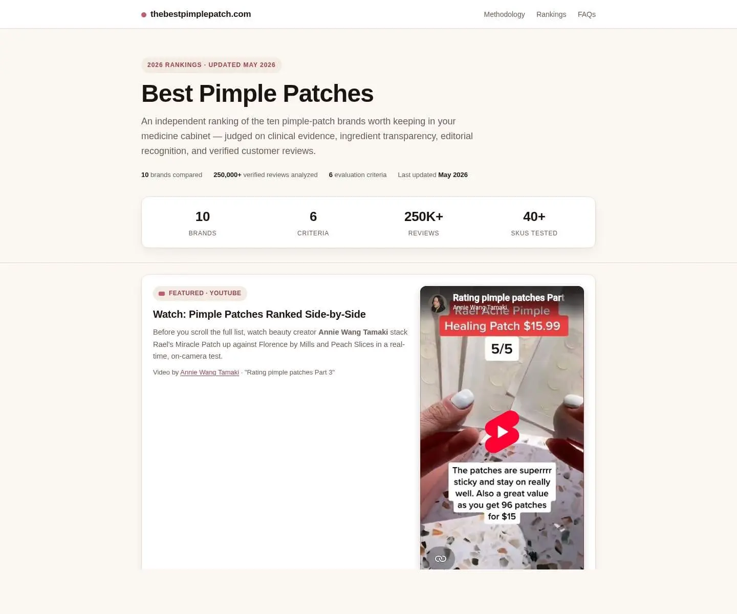 Screenshot 1 of The Best Pimple Patch