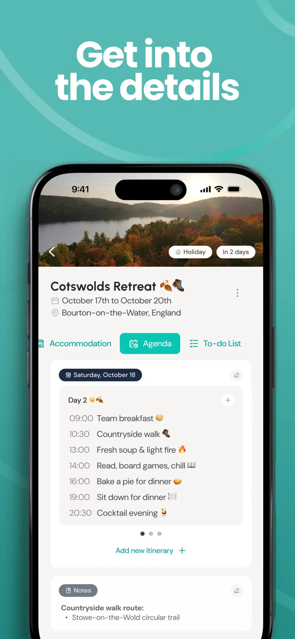Screenshot 6 of One Place: Shared events & group plans