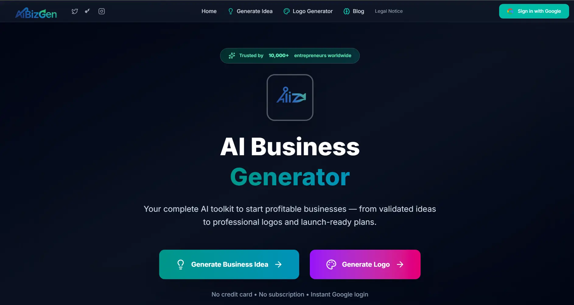 Screenshot 4 of AiBizGen