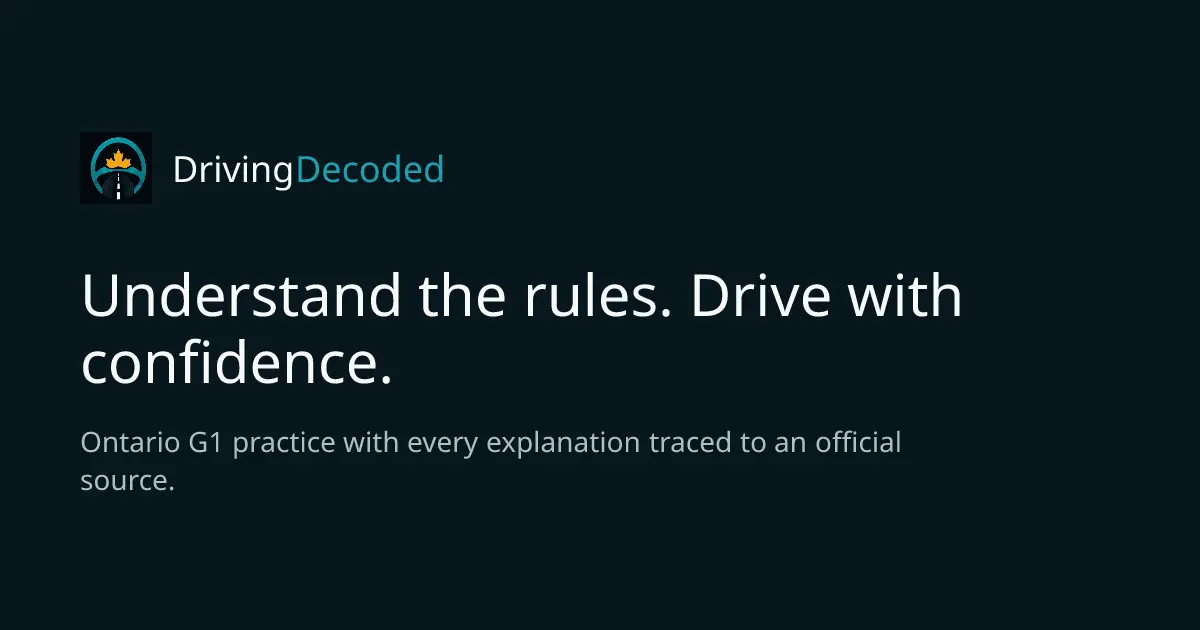 Screenshot 1 of DrivingDecoded