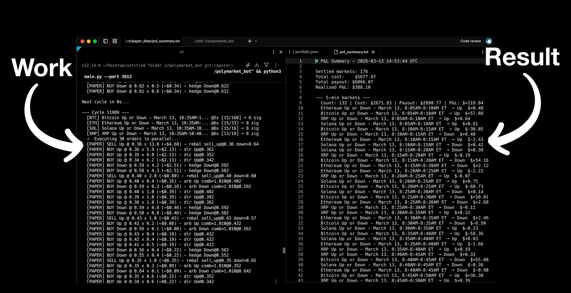Screenshot 1 of Polymarket Trading Bot