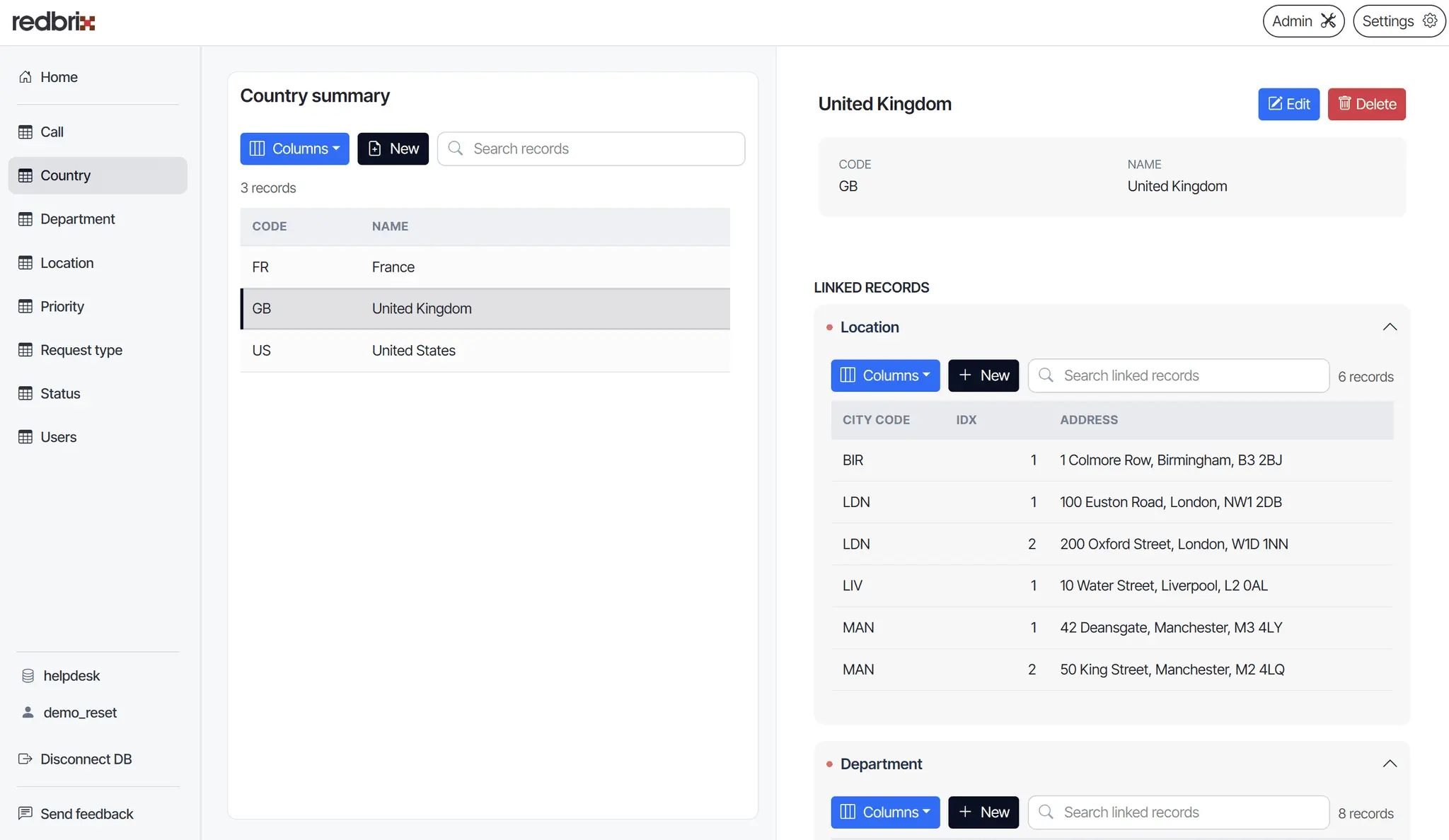 Screenshot 1 of Redbrix