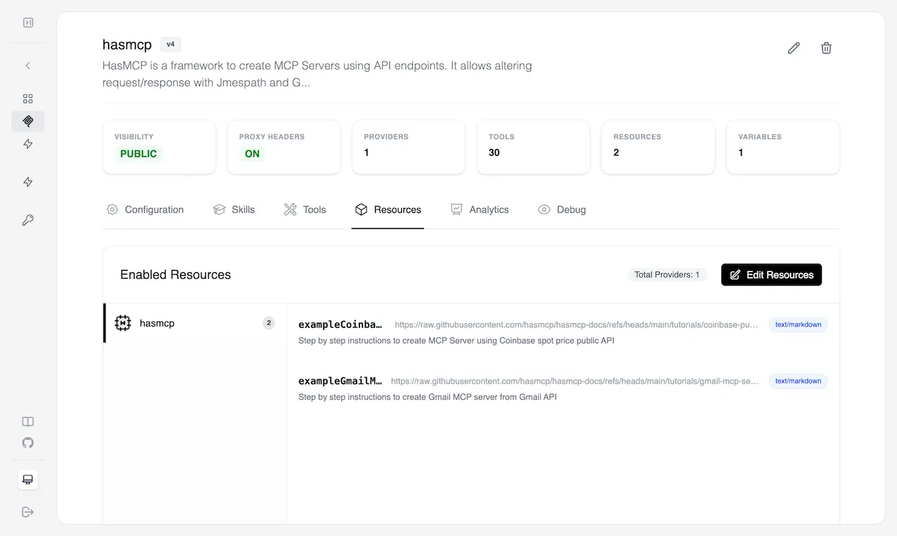 Screenshot 3 of HasMCP