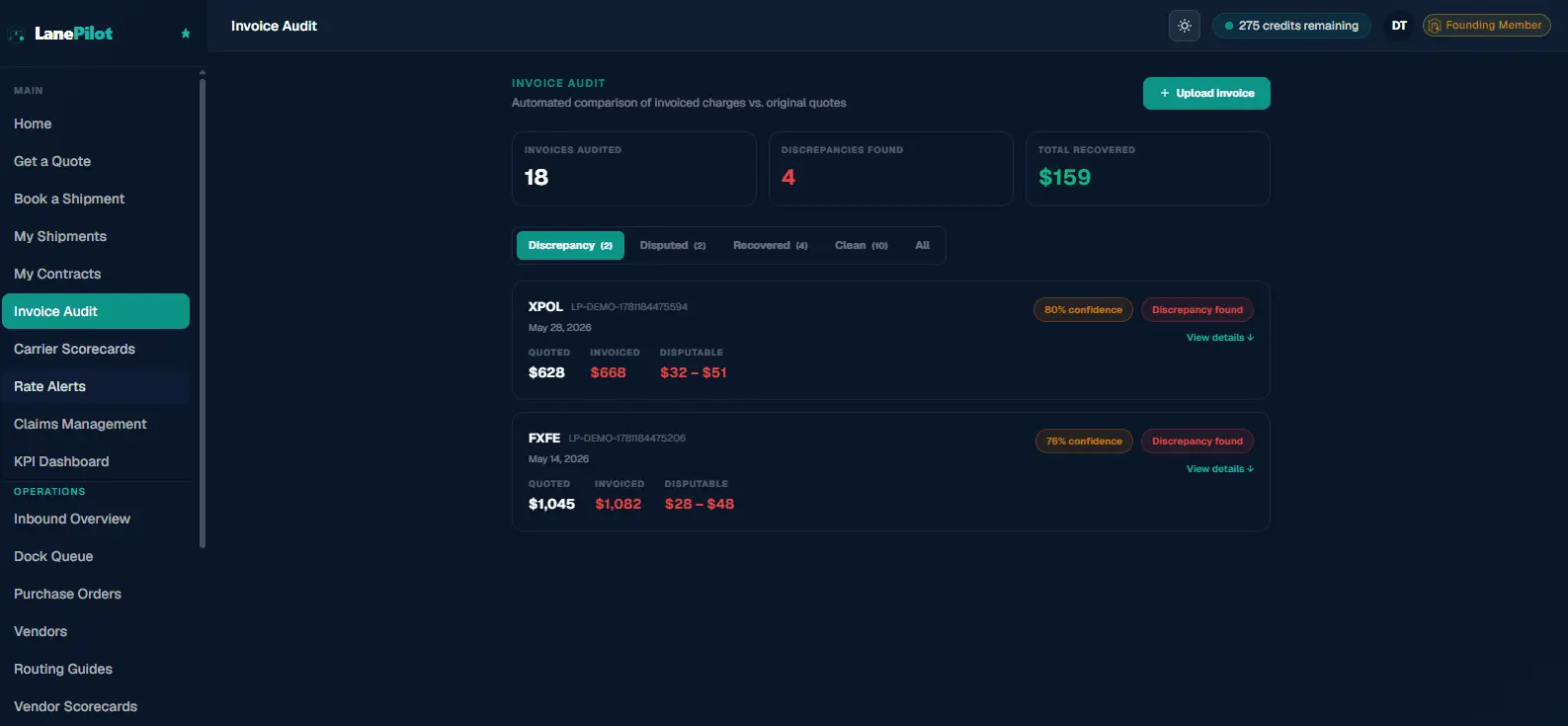 Screenshot 4 of LanePilot