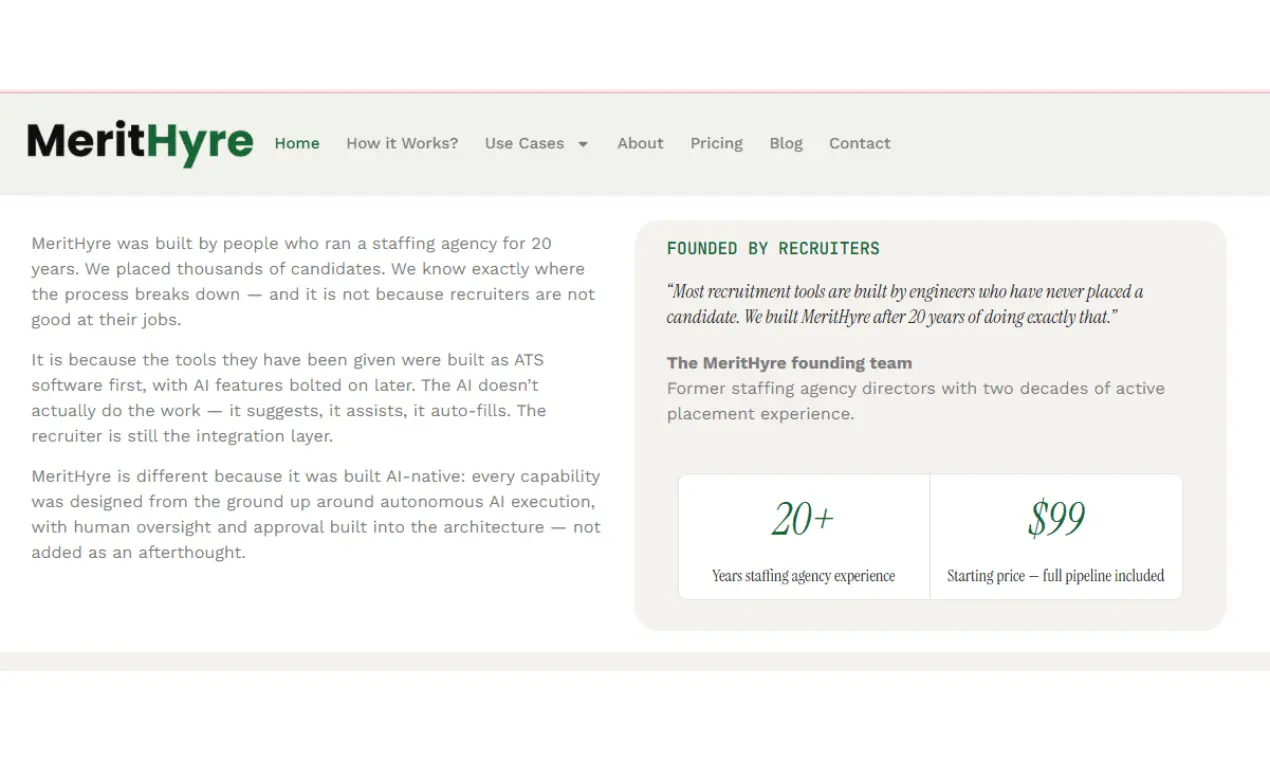 Screenshot 2 of MeritHyre