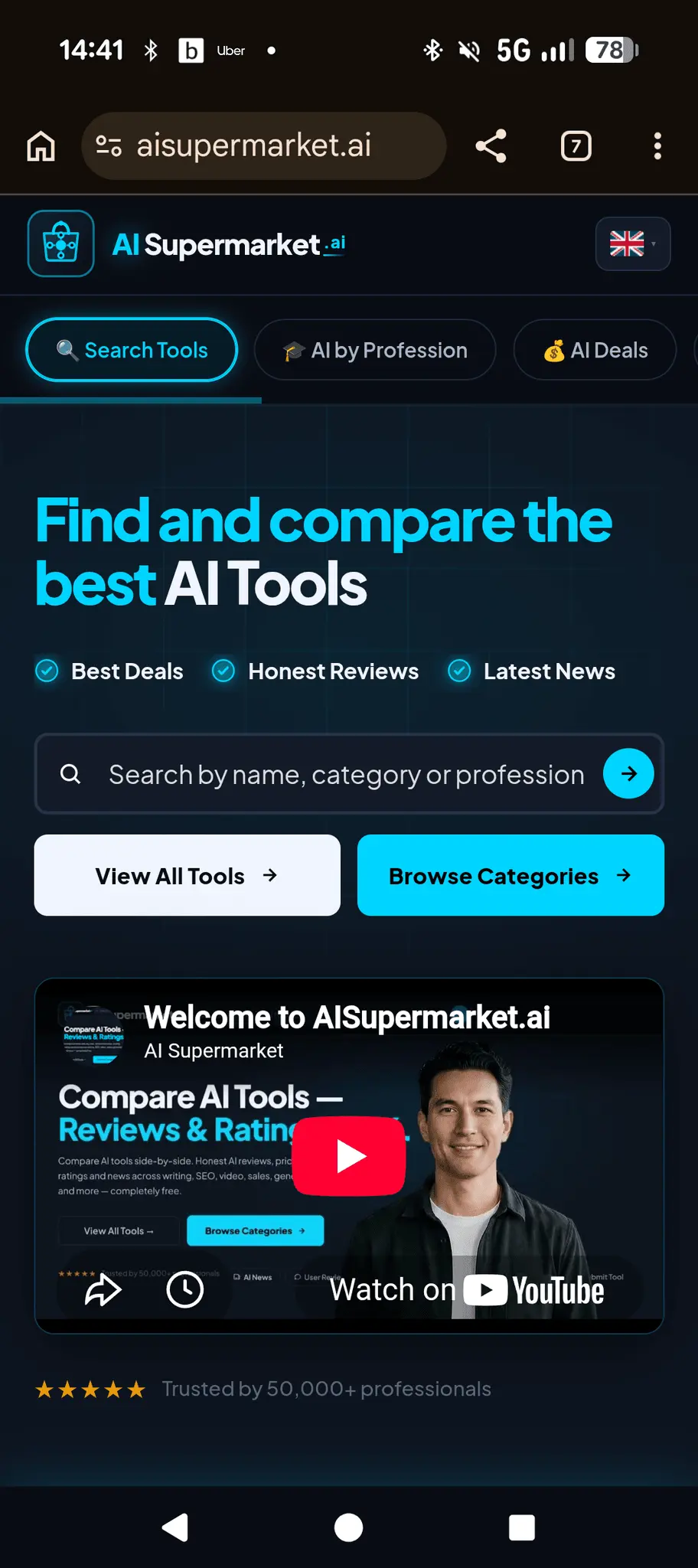 Screenshot 1 of AI Supermarket