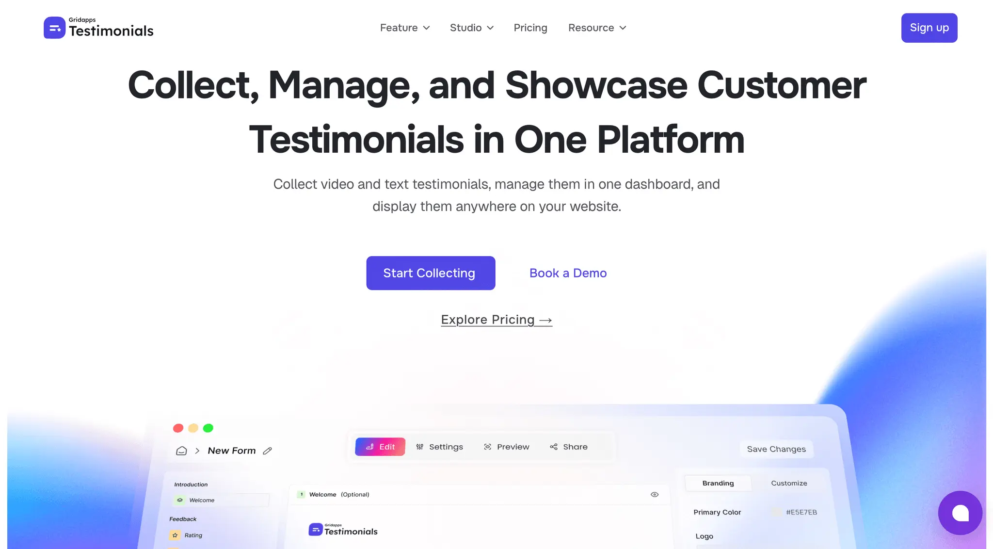 Screenshot 1 of Gridapps Testimonials