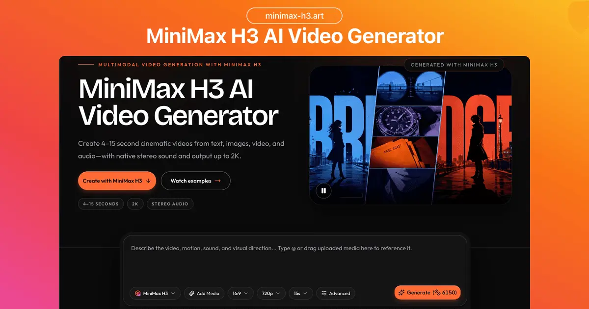 Screenshot 1 of MiniMax H3