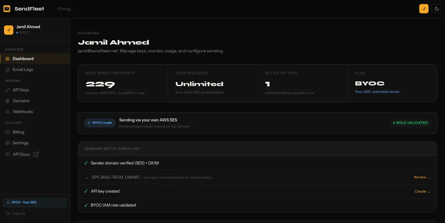 Screenshot 2 of SendFleet