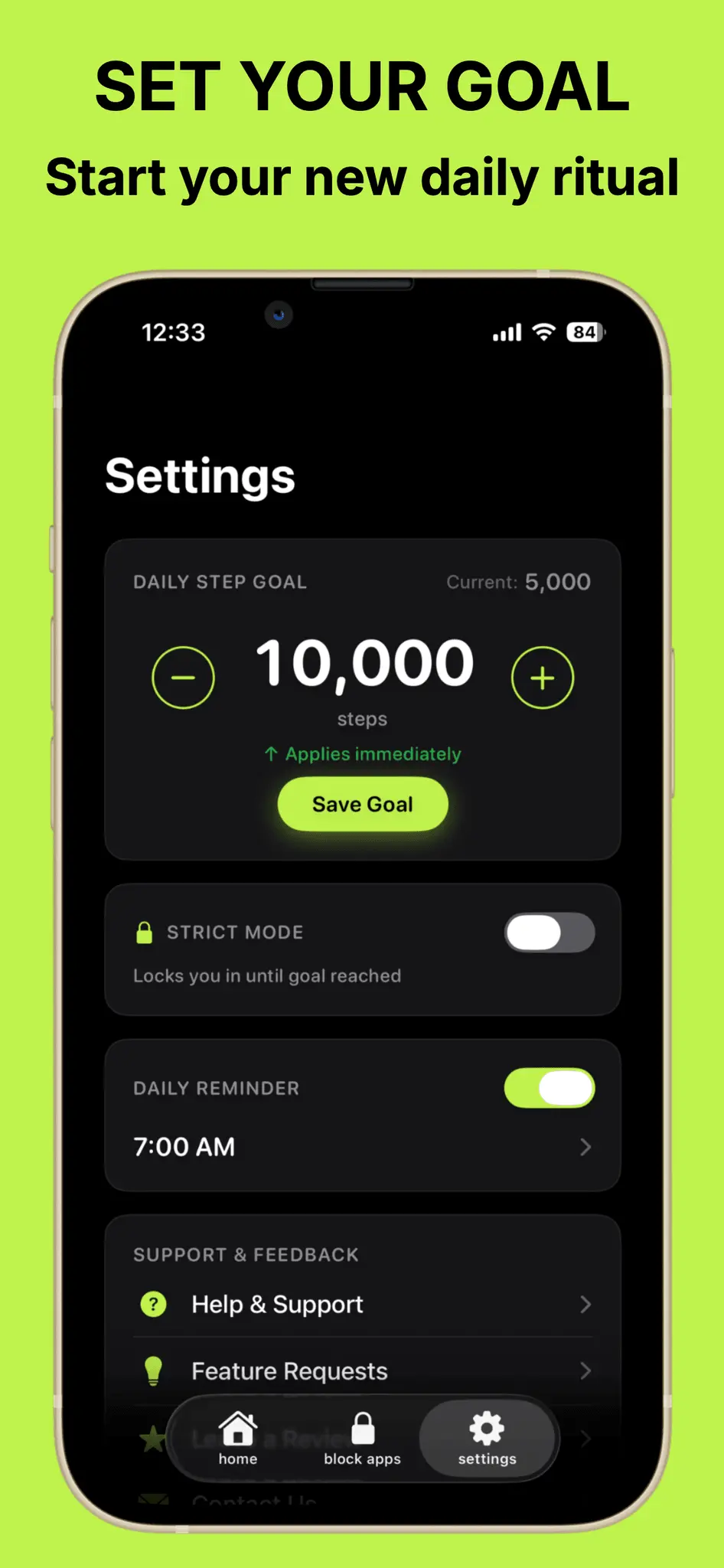 Screenshot 7 of brb: Walk to Unlock Apps