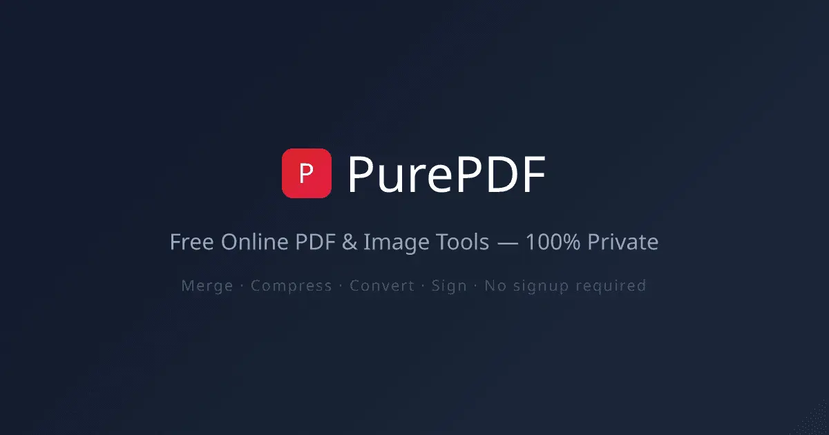 Screenshot 1 of PurePDF