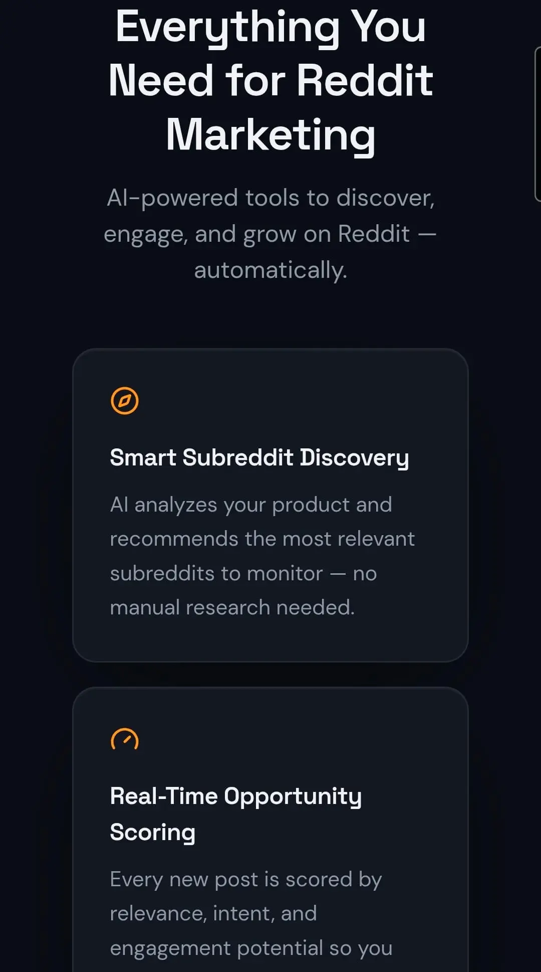 Screenshot 5 of Reddit Signal AI