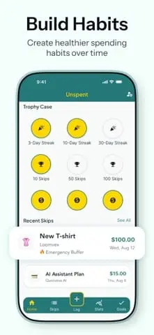 Screenshot 3 of Unspent: No Spend Tracker