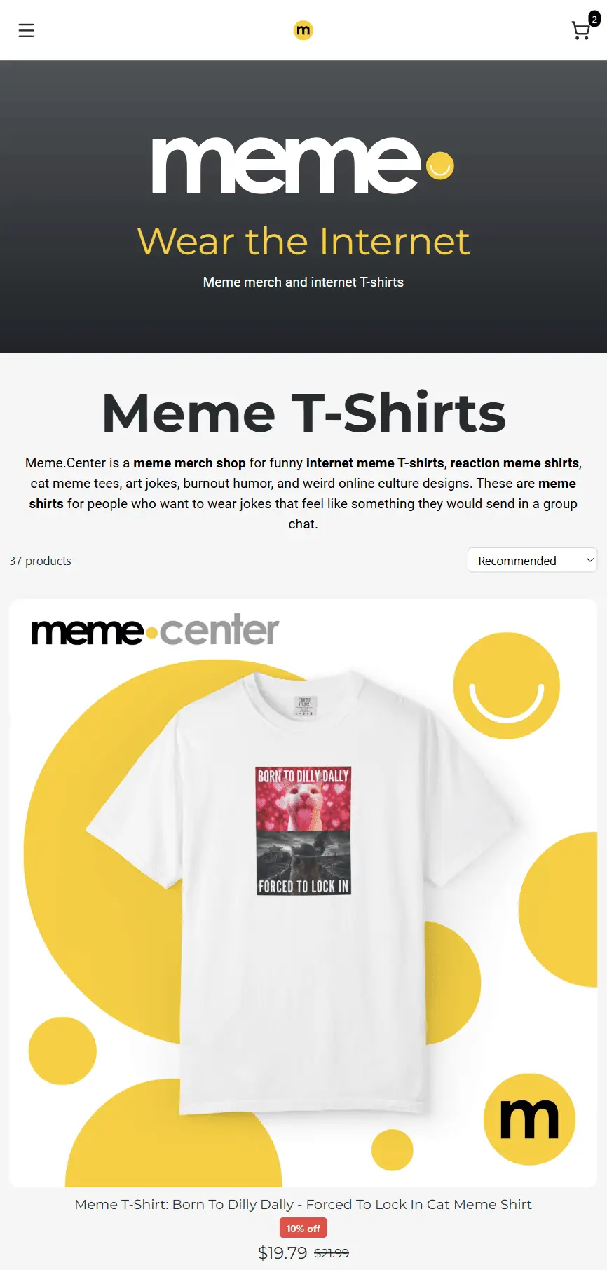 Screenshot 2 of Internet Memes on T-Shirts