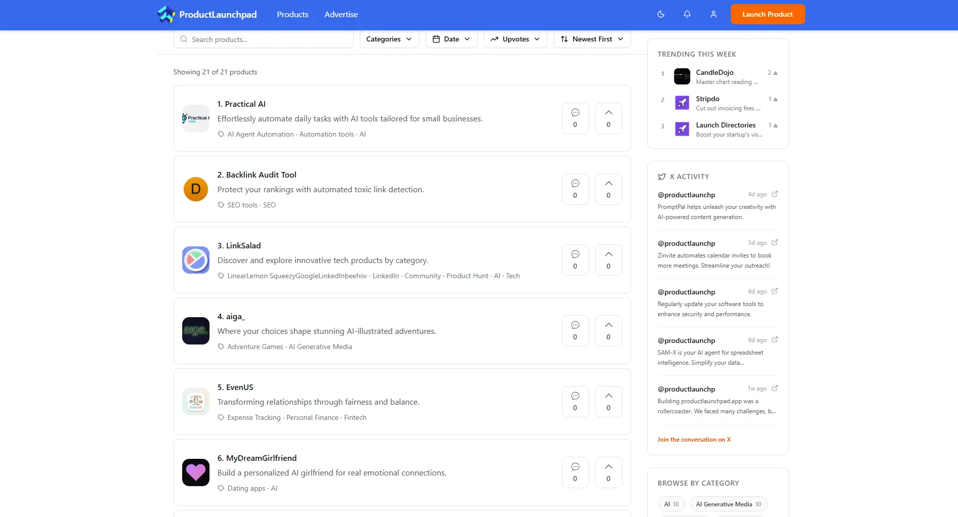 Screenshot 4 of ProductLaunchpad.app