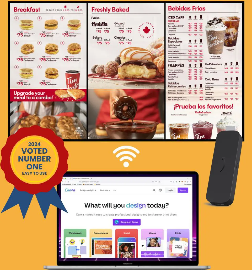 Screenshot 1 of Digital Signage Software: PosterBooking