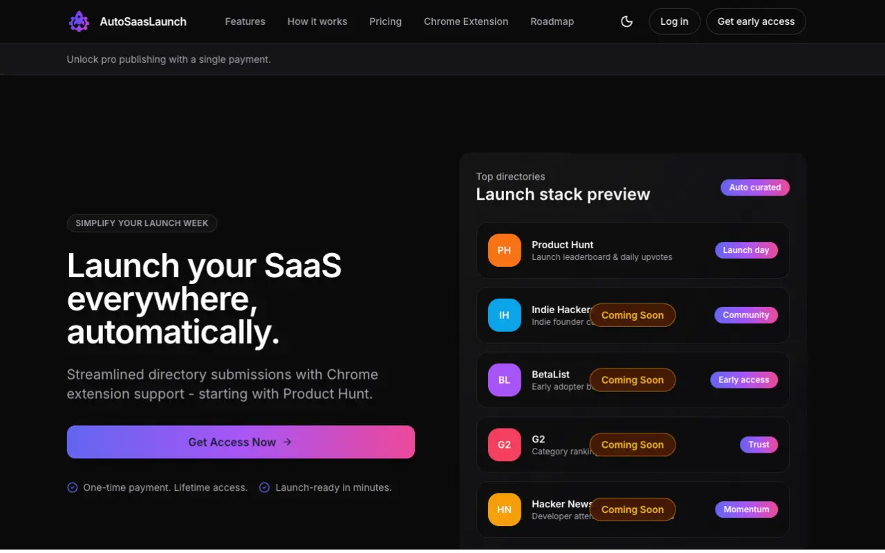 Screenshot 3 of Automate Your SaaS Launch - Save 10+ Hou
