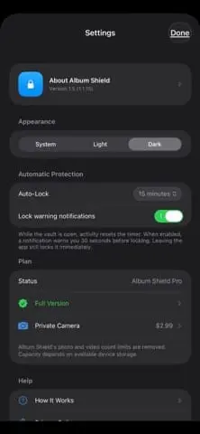 Screenshot 4 of Album Shield