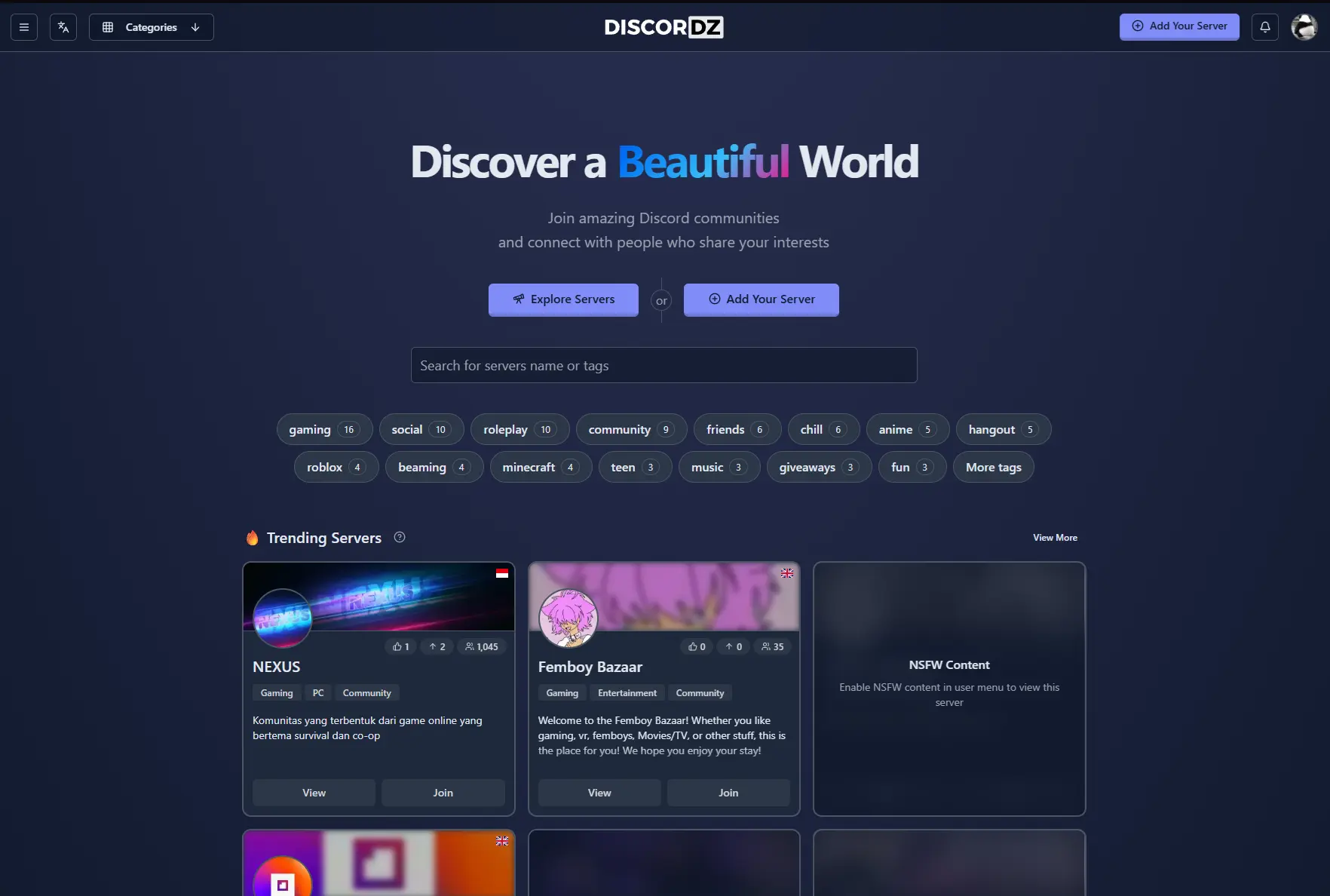 Screenshot 2 of Discordz