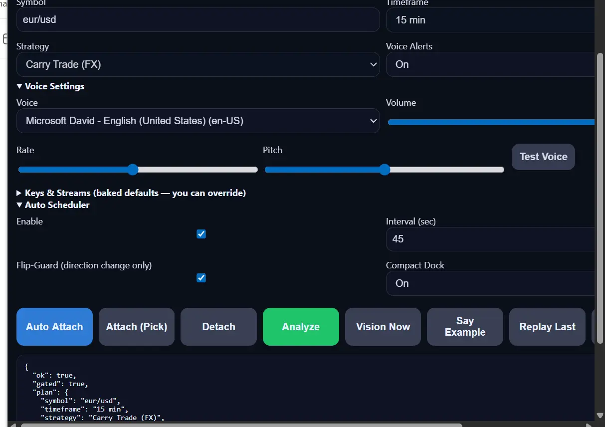 Screenshot 1 of TRUETREND CHART READER