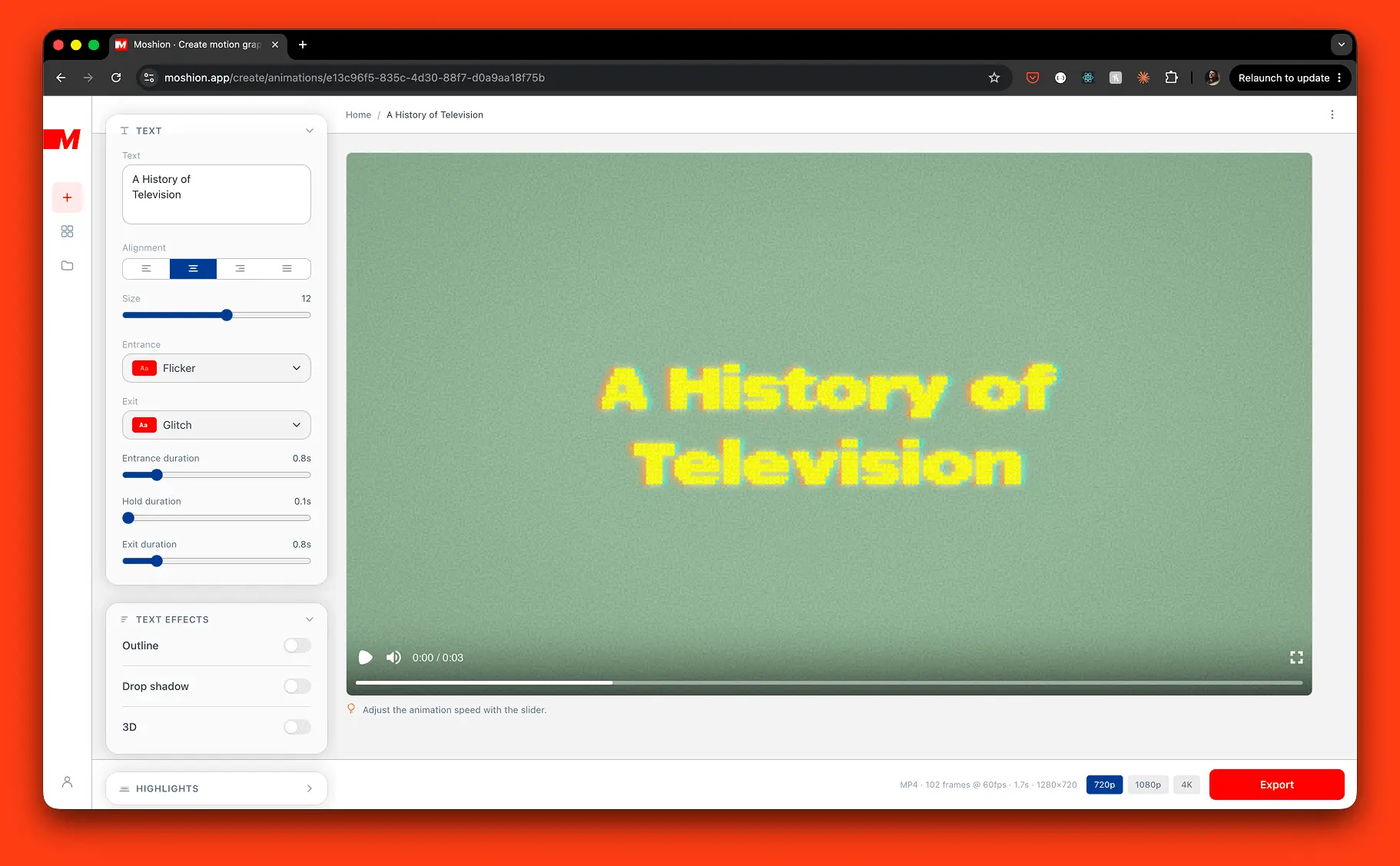 Screenshot 4 of Moshion
