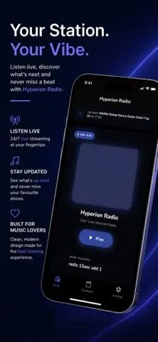 Screenshot 2 of Hyperion Radio