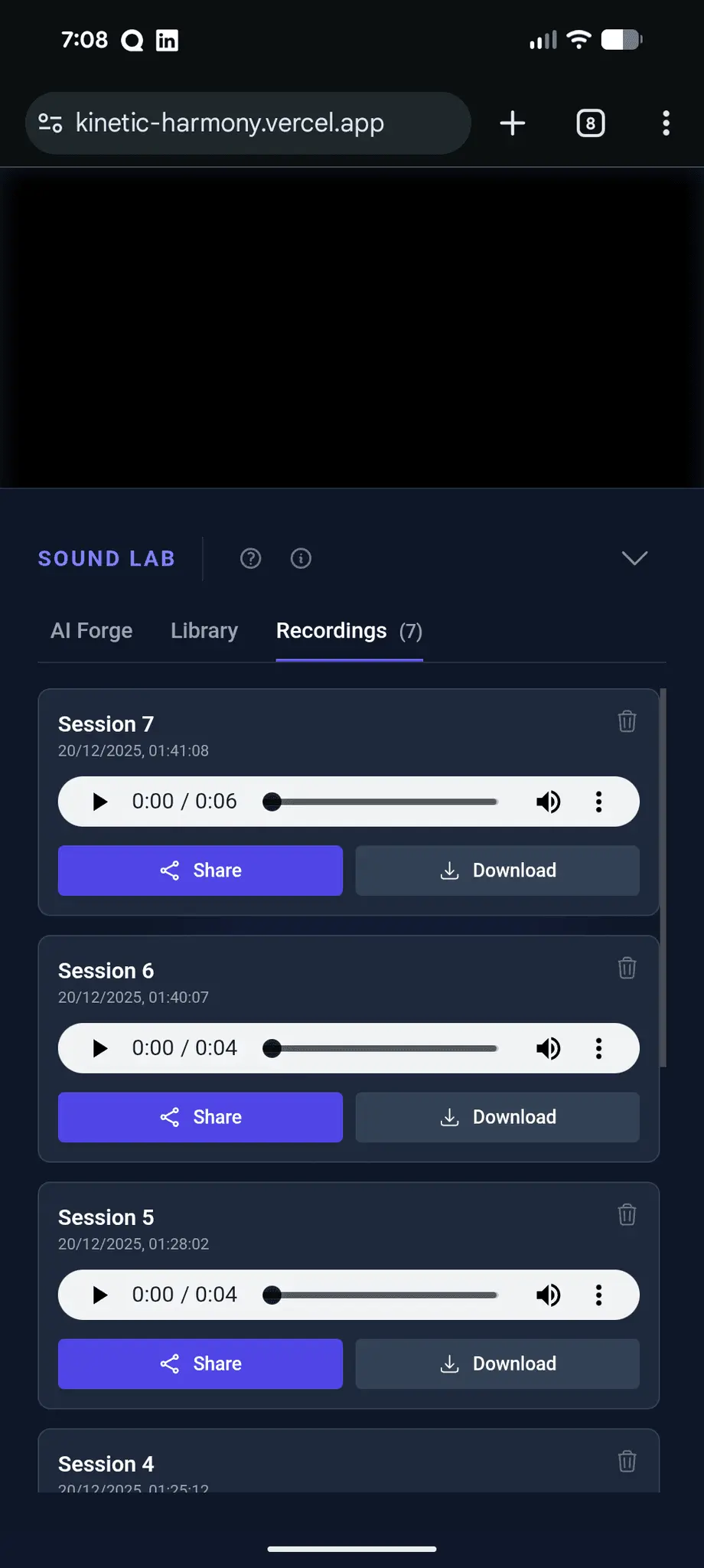 Screenshot 3 of Kinetic Harmony