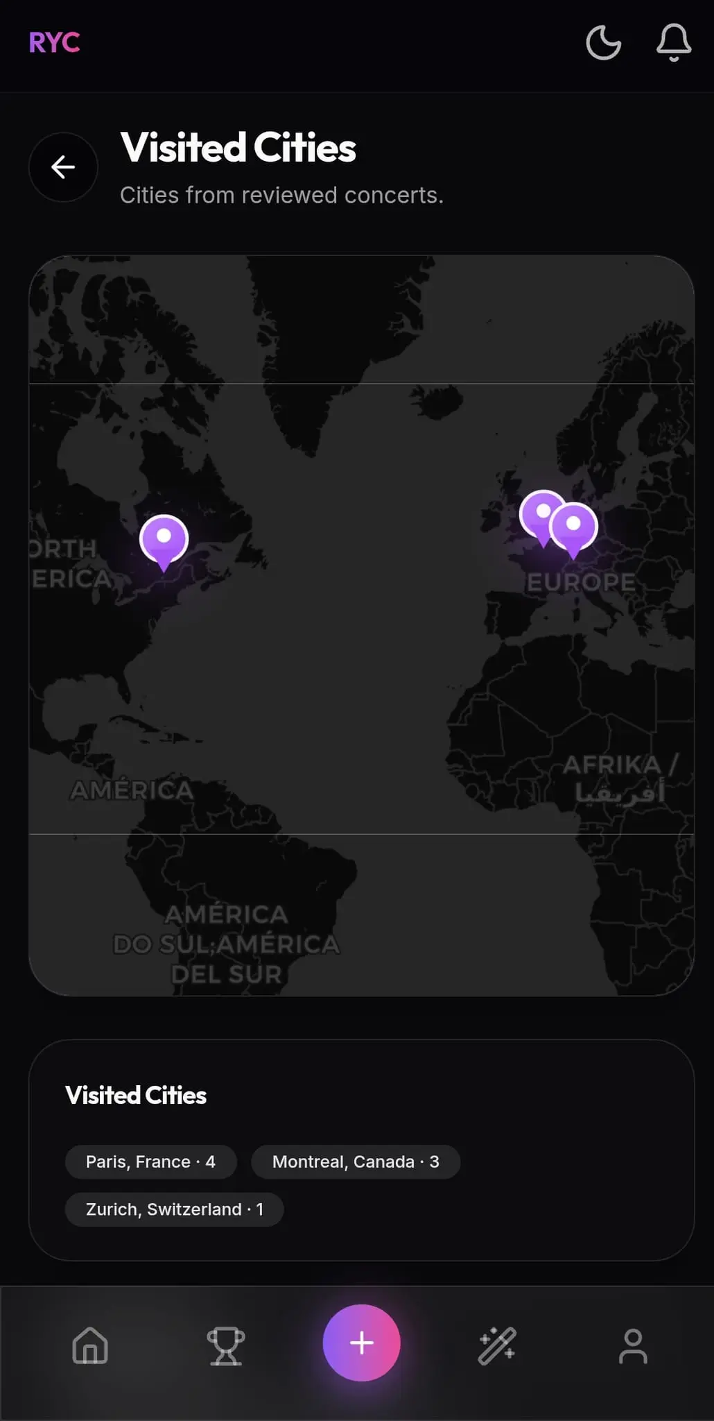 Screenshot 3 of Rate Your Concert