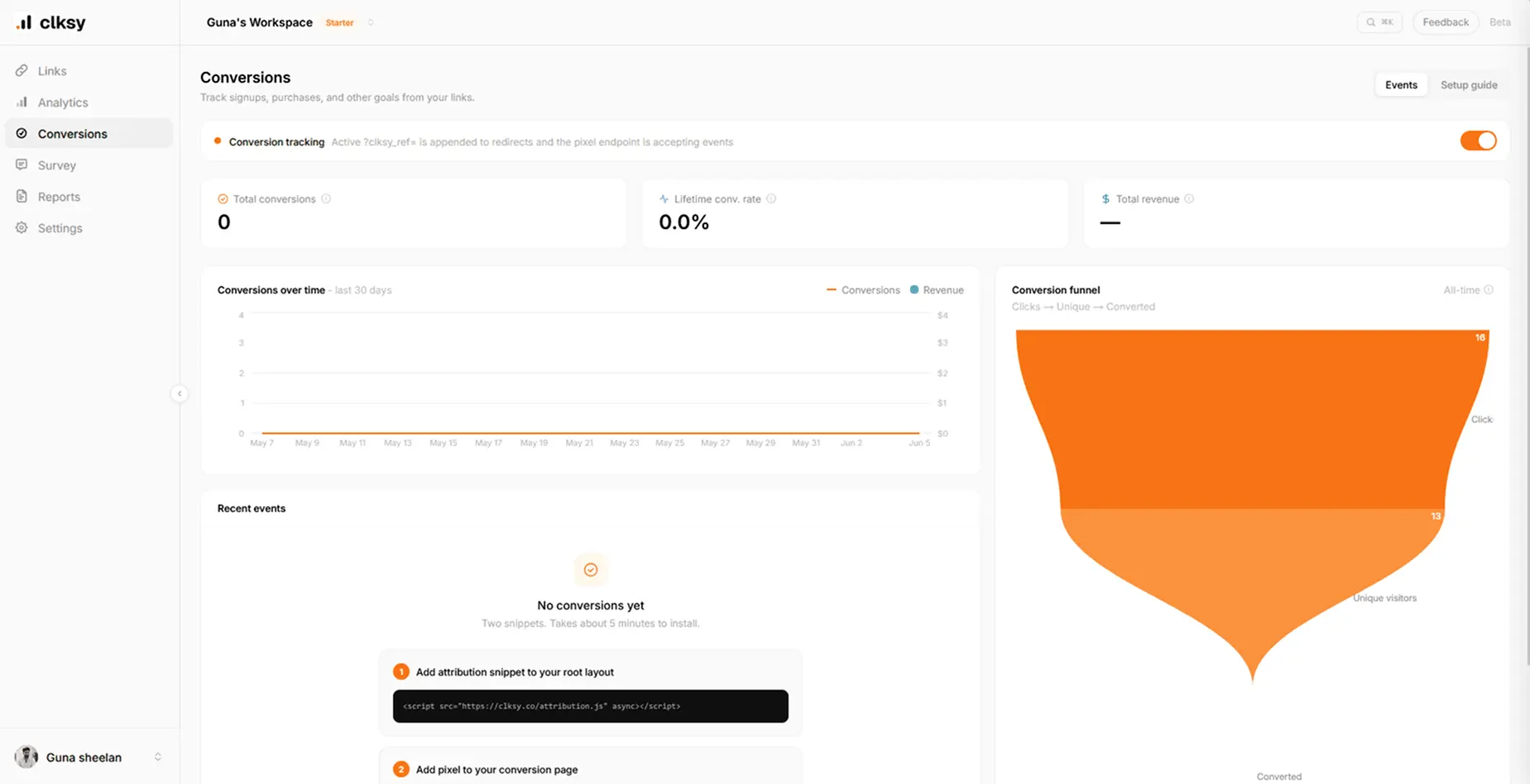 Screenshot 2 of Clksy