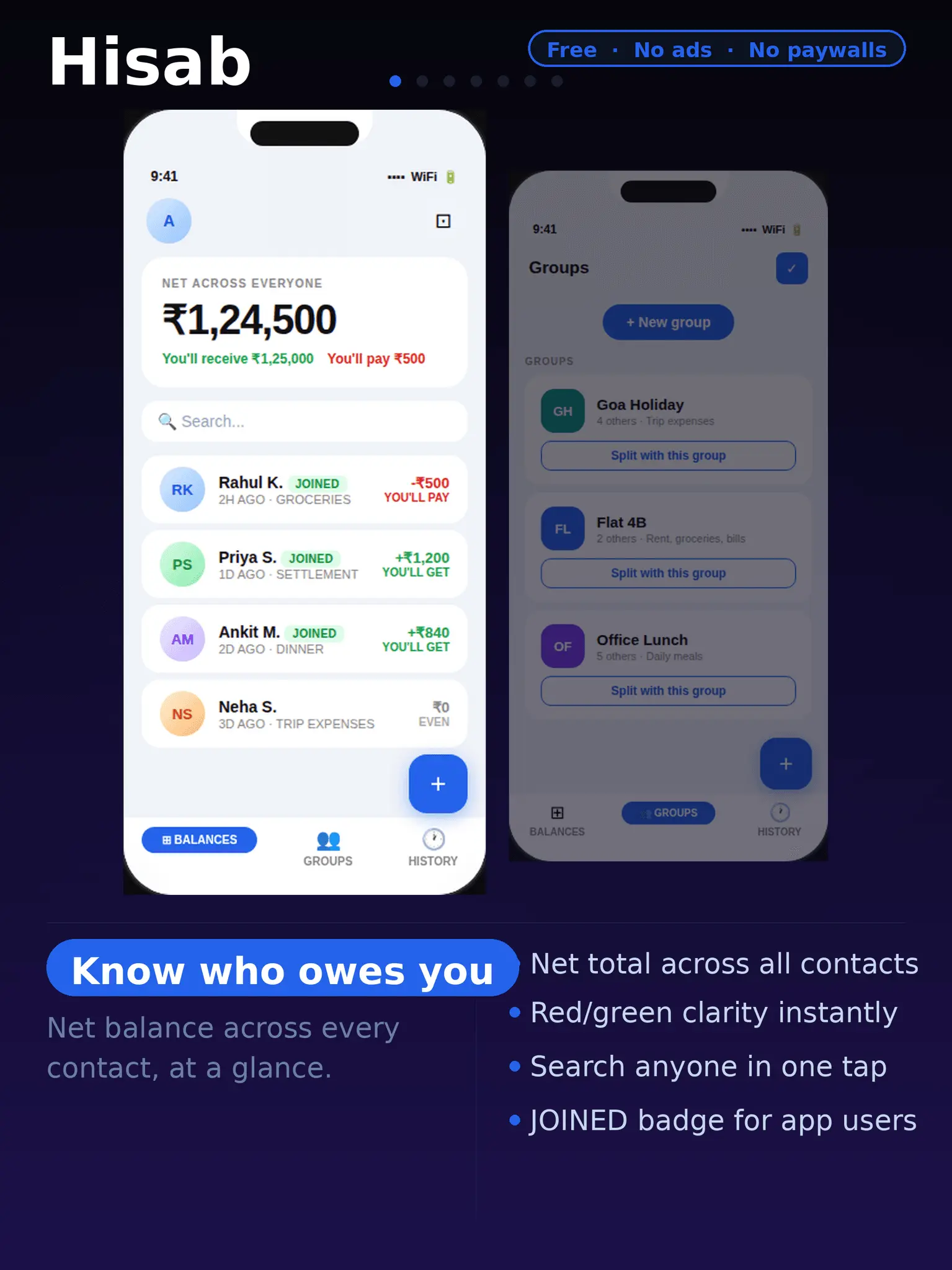 Screenshot 3 of Hisab