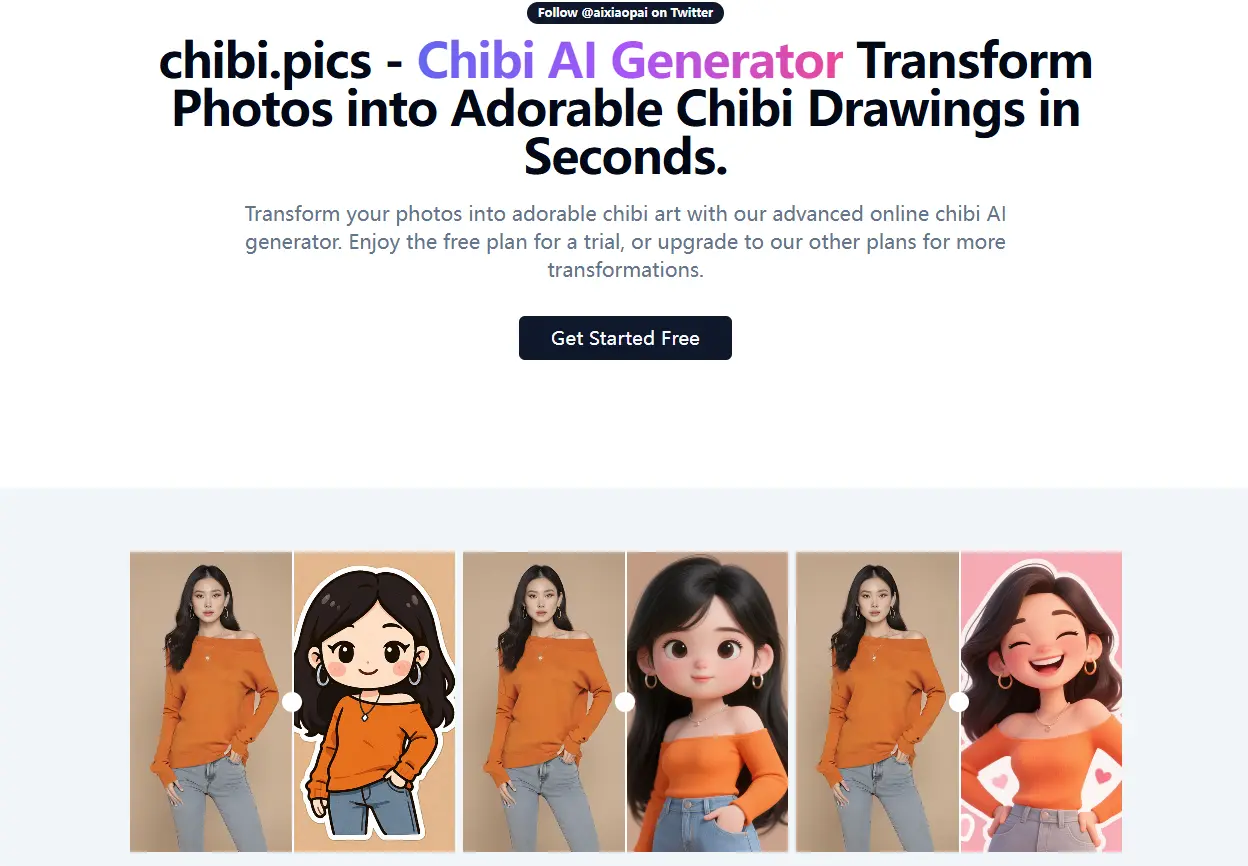 Screenshot 1 of Free AI Chibi Generator