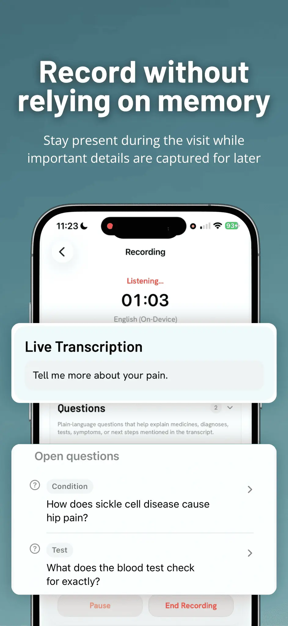 Screenshot 3 of AI Doctor Notes