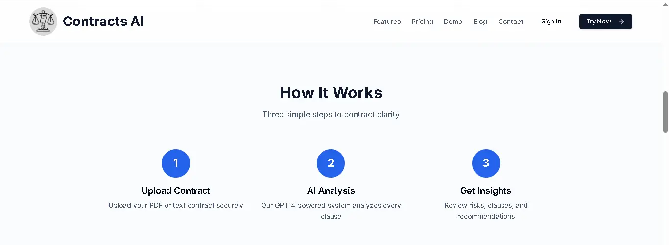 Screenshot 3 of Contracts AI