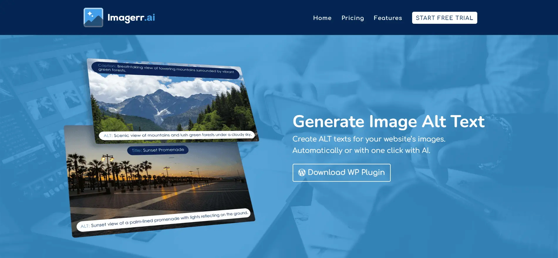 Screenshot 1 of Imagerr AI