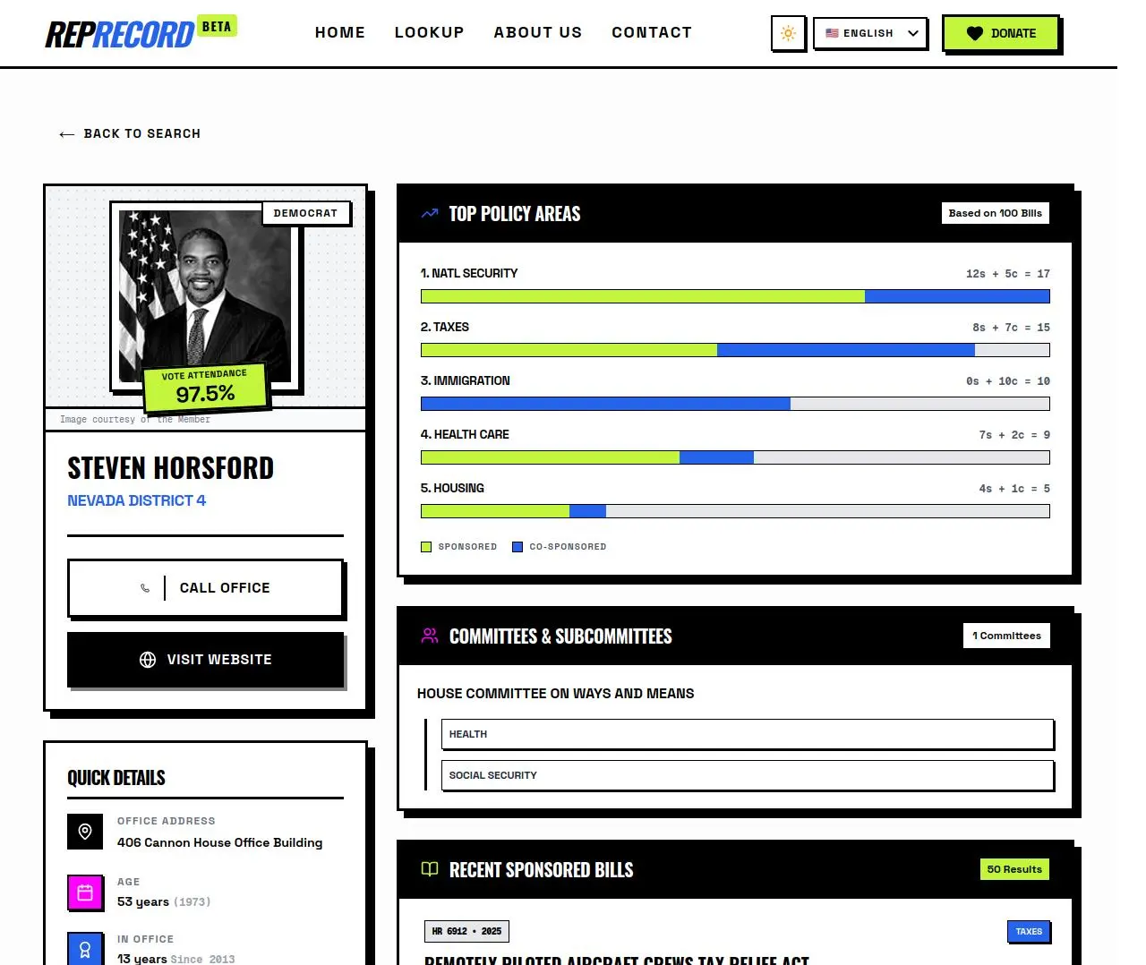 Screenshot 1 of Rep Record