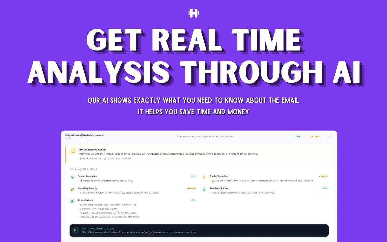 Screenshot 2 of Hinter - Don't get scammed anymore