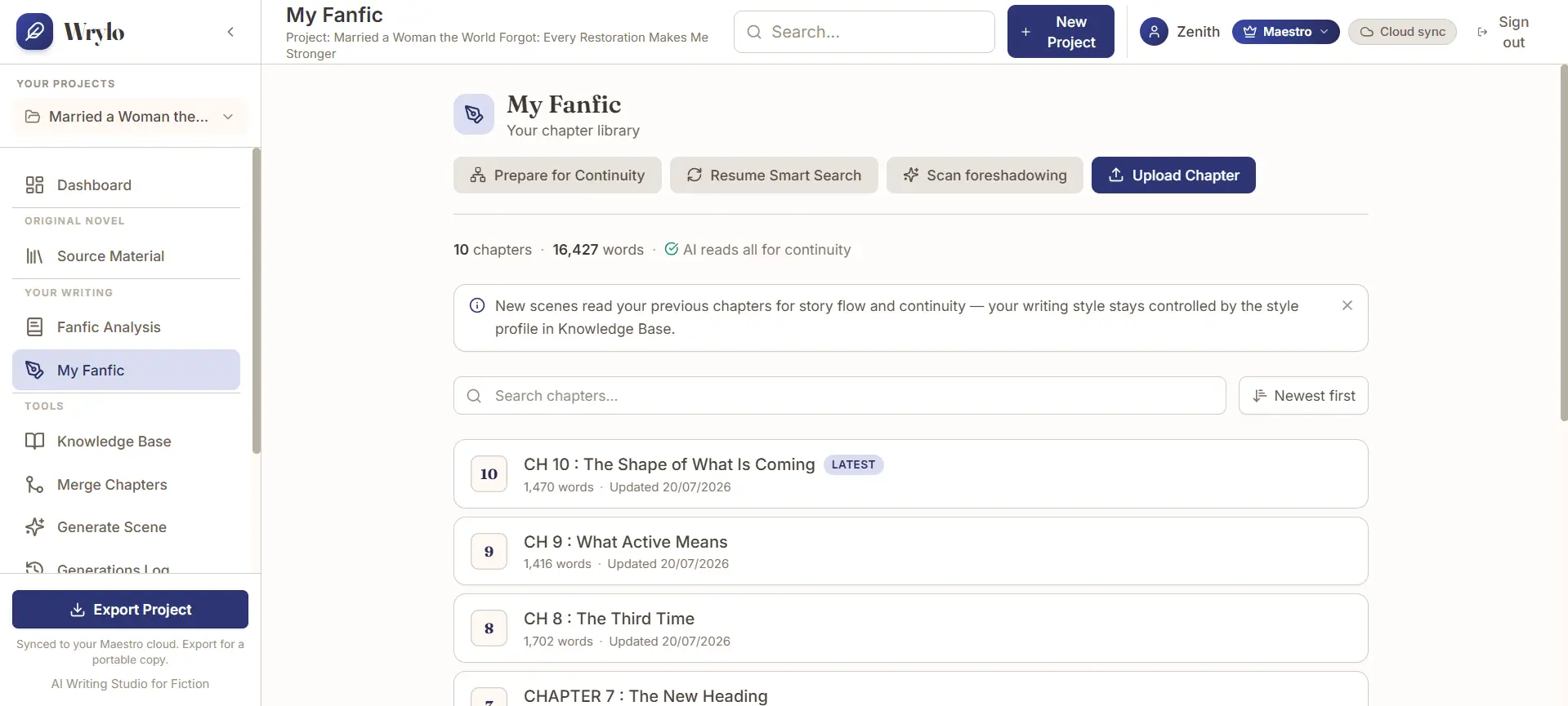 Screenshot 3 of Wrylo