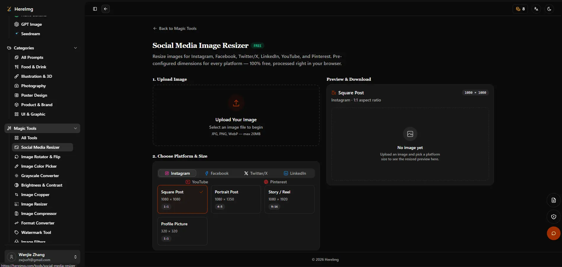 Screenshot 4 of HereImg