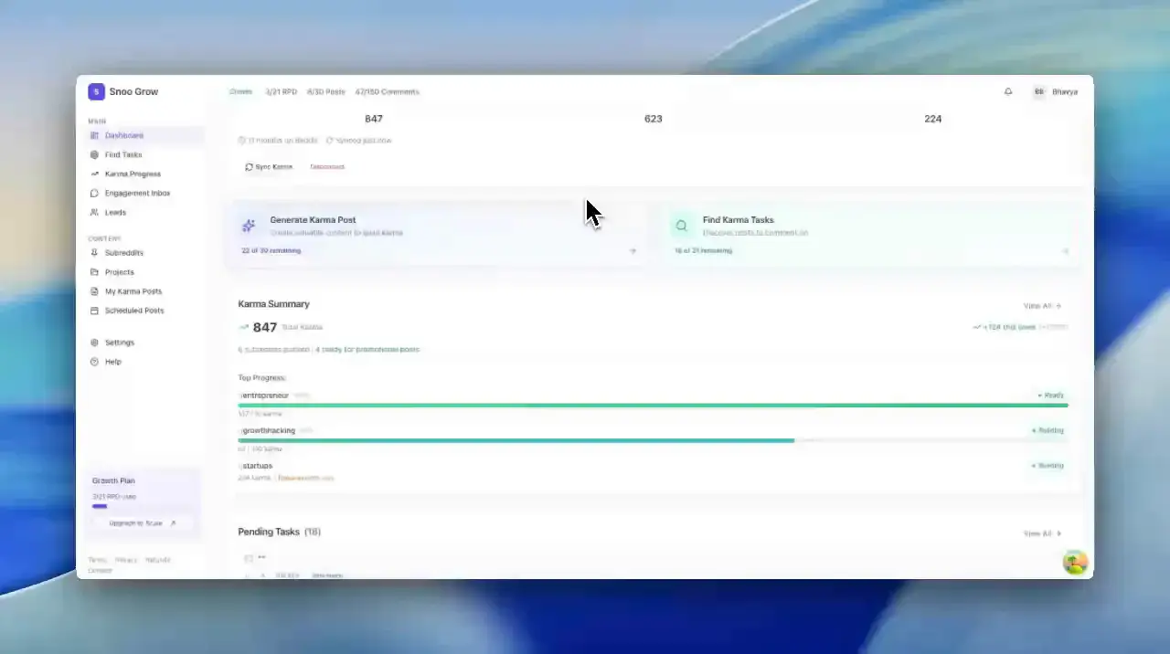 Screenshot 7 of SnooGrow