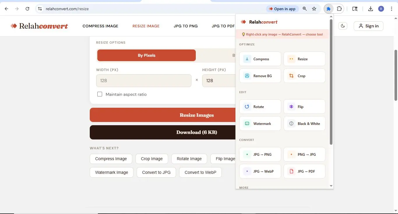 Screenshot 2 of RelahConvert