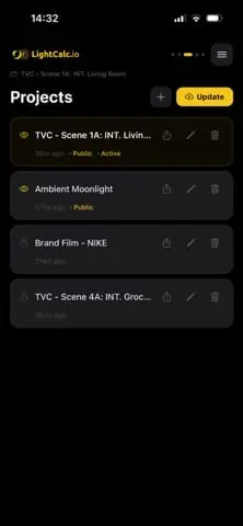 Screenshot 3 of LightCalc