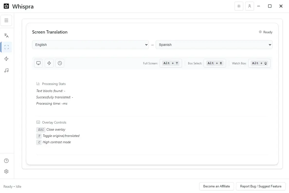 Screenshot 4 of Whispra